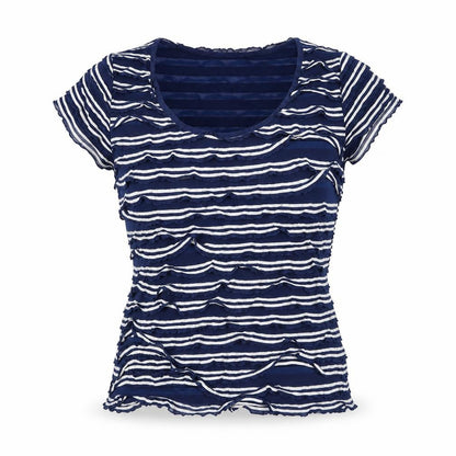 Womens UK Size 10 Phase Eight Blue Basic Blouse