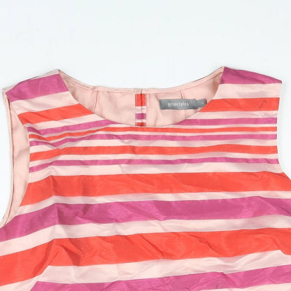 Womens UK Size 14 Principles Multicoloured Camisole Blouse