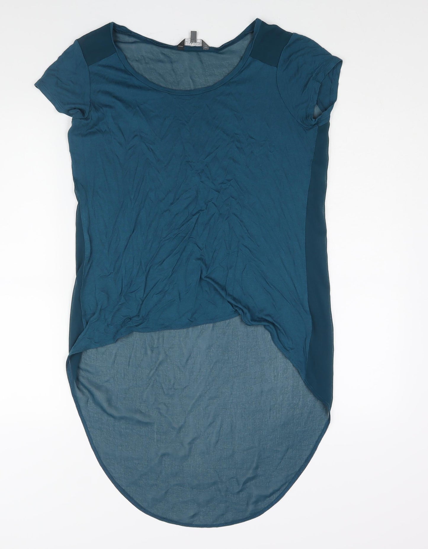 Womens UK Size 12 Limited Collection Blue Basic Blouse