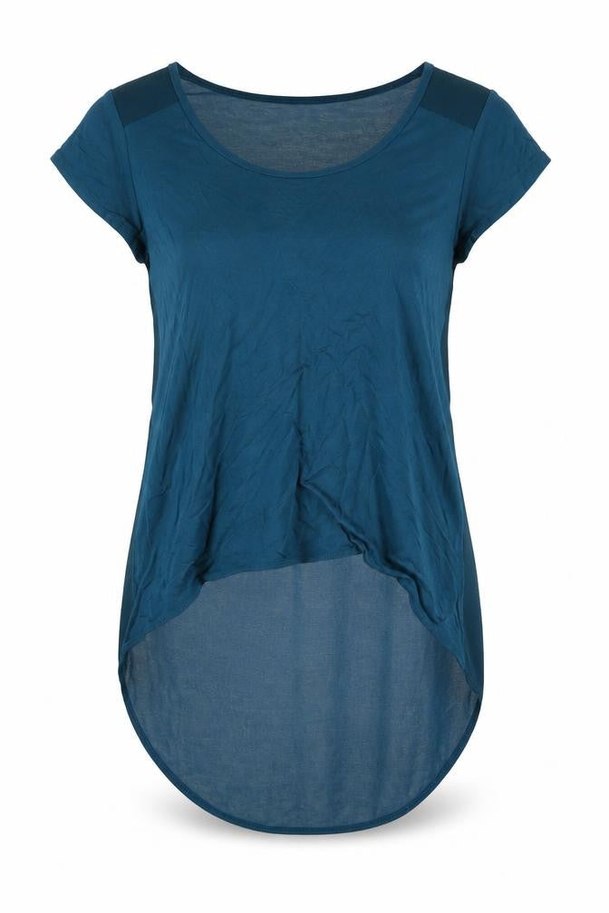 Womens UK Size 12 Limited Collection Blue Basic Blouse