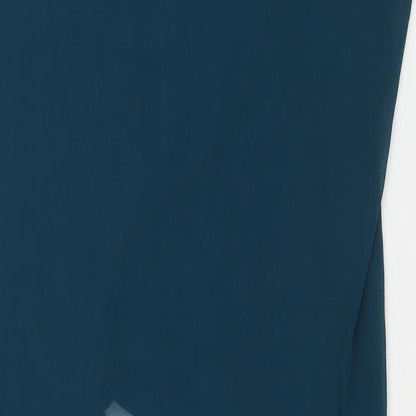 Womens UK Size 12 Limited Collection Blue Basic Blouse