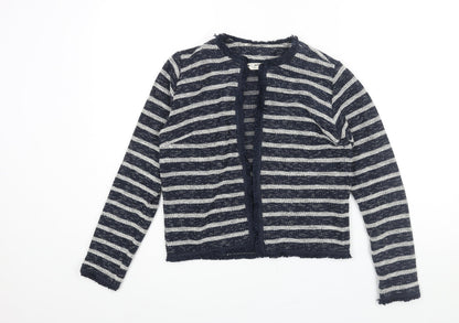 Womens UK Size 10 Miss Selfridge Blue Cardigan Jumper