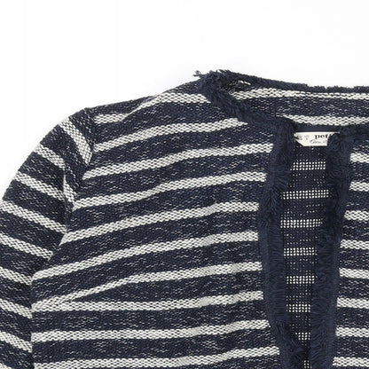 Womens UK Size 10 Miss Selfridge Blue Cardigan Jumper