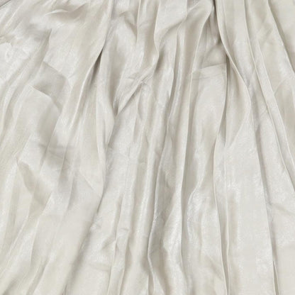 H&M Womens Grey Polyester Flare Skirt Size 8