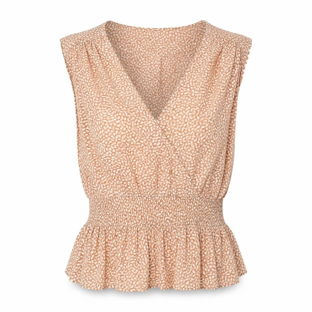 Womens UK Size 10 H&M Brown Camisole Blouse