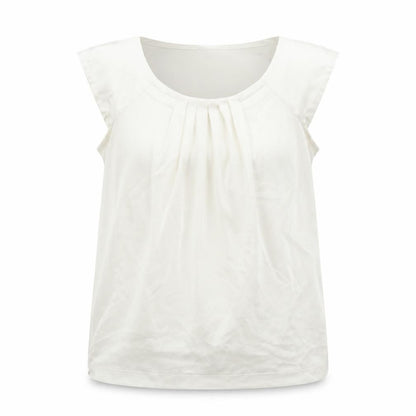 Womens UK Size 12 Marks and Spencer Ivory Basic Blouse