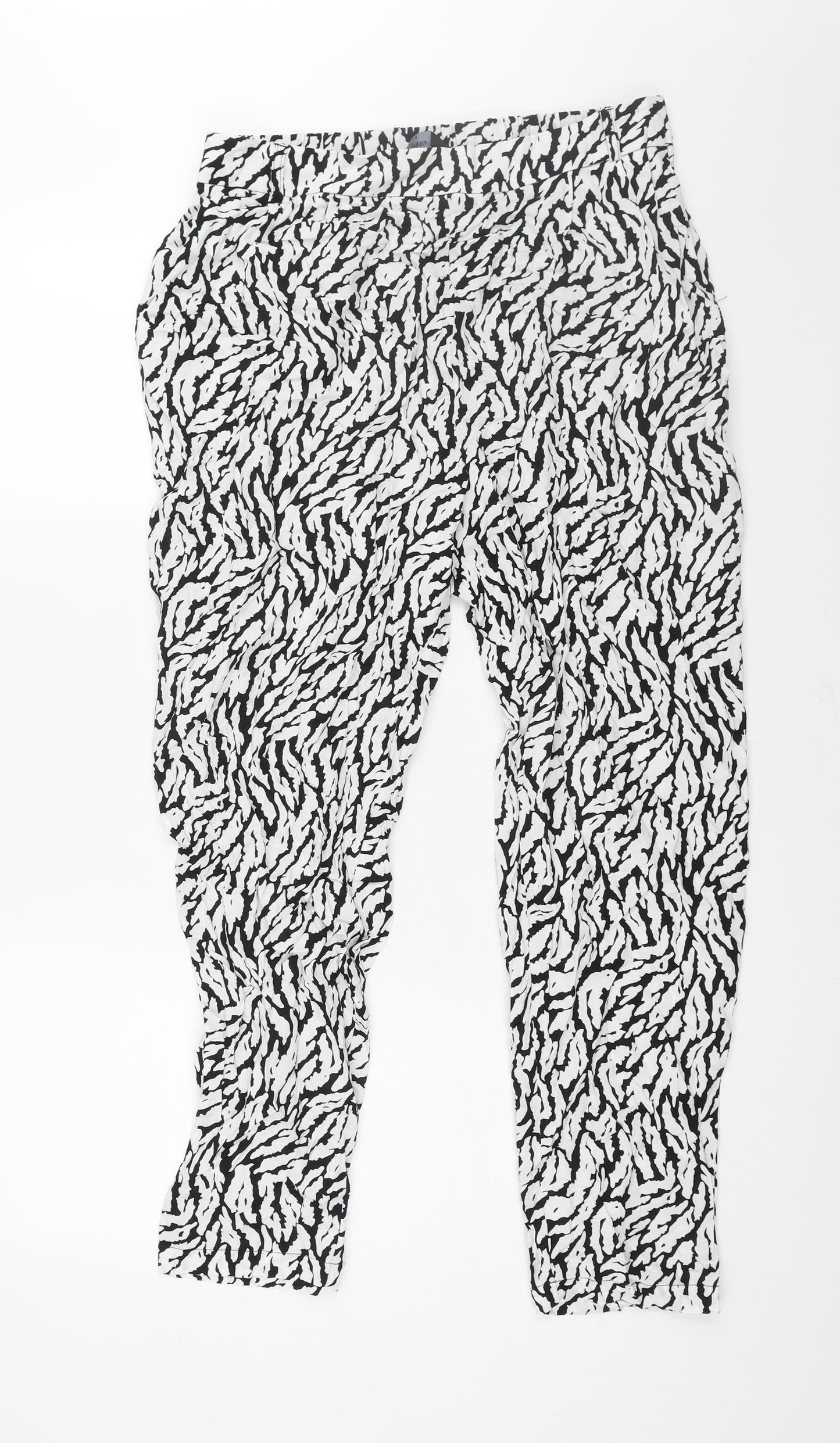 Womens UK Size 14 Emreco Regular Fit  Black Trousers