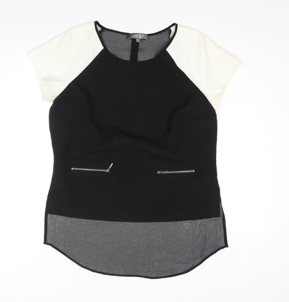 Womens UK Size 12 Limited Collection Black Basic Blouse