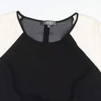 Womens UK Size 12 Limited Collection Black Basic Blouse