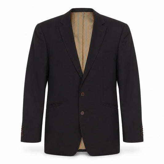 A39 Saville Row Mens Brown Wool Jacket Suit Jacket Size 38 Regular