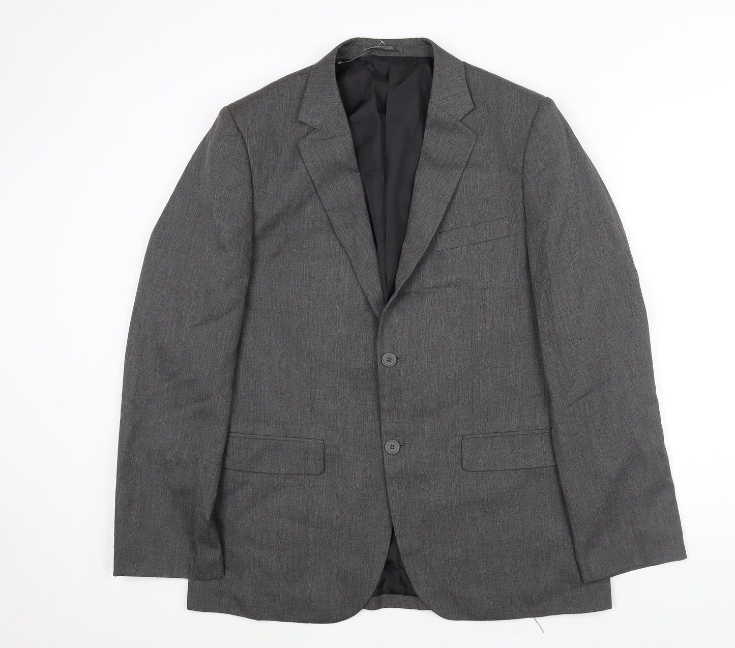 Mens UK Size 42 New Look Regular Grey Suit Jacket
