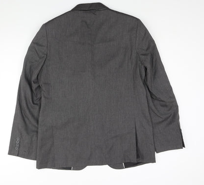 Mens UK Size 42 New Look Regular Grey Suit Jacket