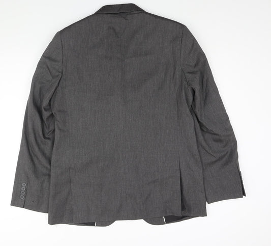 Mens UK Size 42 New Look Regular Grey Suit Jacket
