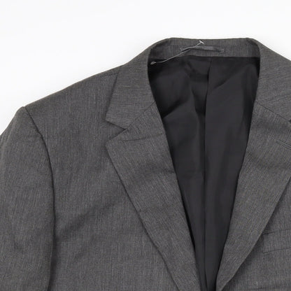 Mens UK Size 42 New Look Regular Grey Suit Jacket