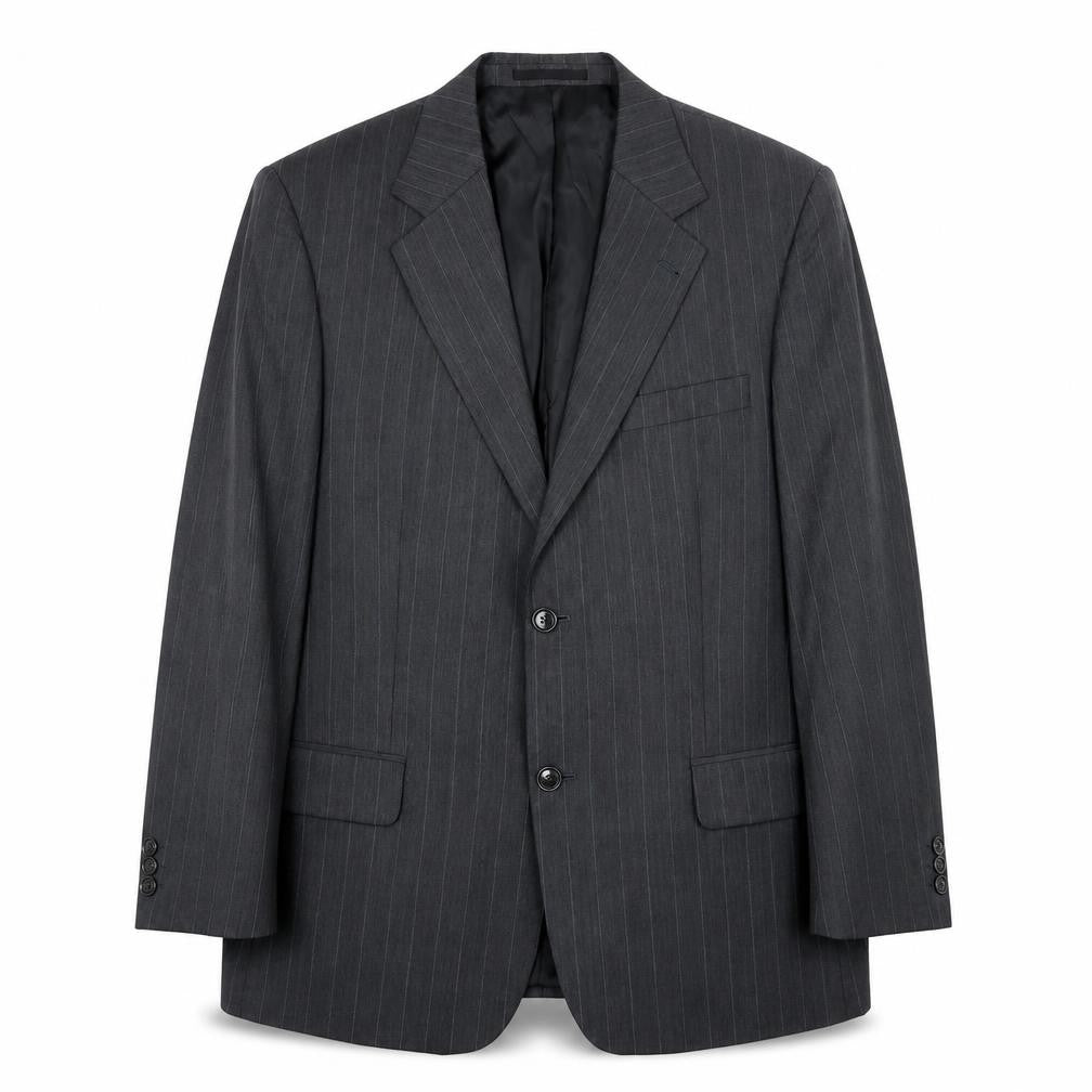 Mens UK Size 42 Brook Taverner Regular Grey Suit Jacket