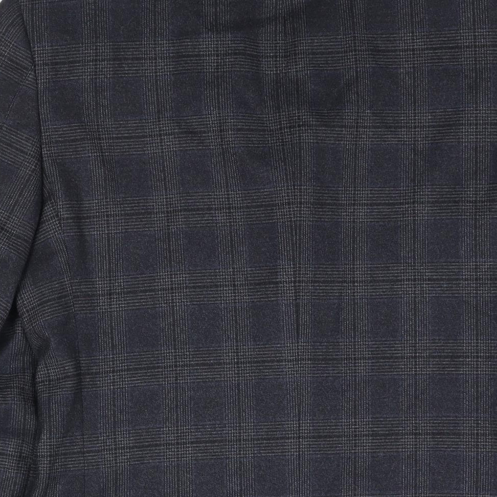 Mens UK Size 34 Marks and Spencer Regular Blue Suit Jacket
