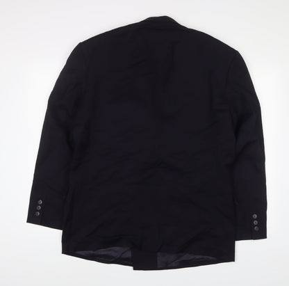 Mens UK Size 40 Principles Regular Black Suit Jacket