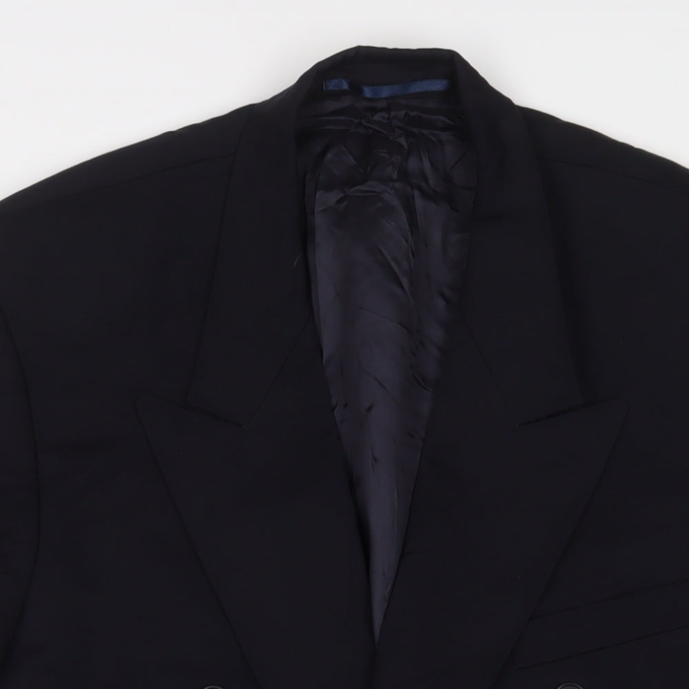 Mens UK Size 40 Principles Regular Black Suit Jacket