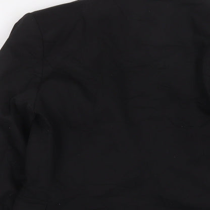 Womens UK Size 10 H&M Black Jacket