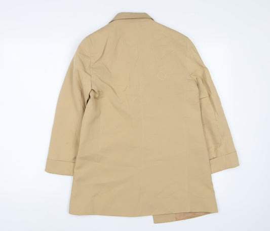 New Look Womens Beige Jacket Blazer Size 8 - Open