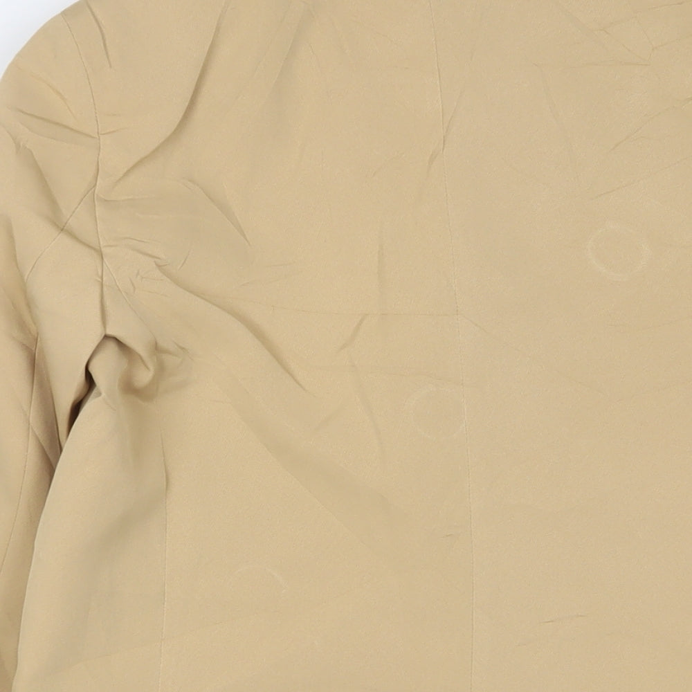 New Look Womens Beige Jacket Blazer Size 8 - Open
