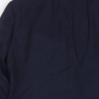 Mens UK Size 40 Marks and Spencer Regular Blue Suit Jacket