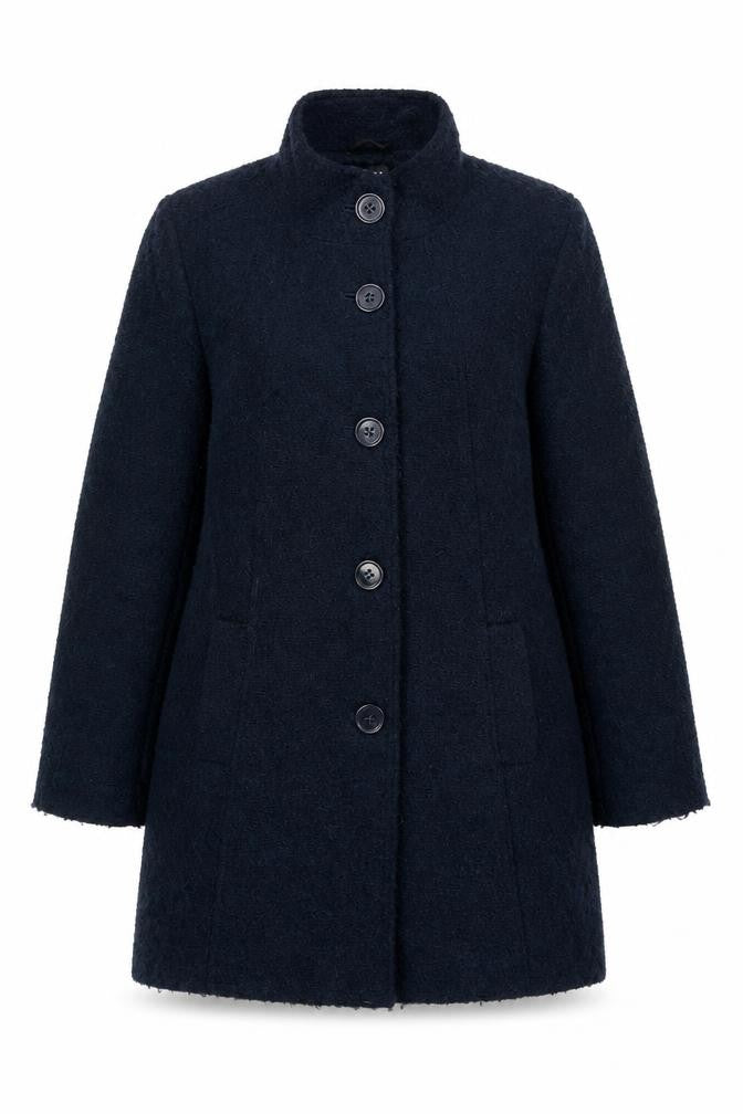 Womens UK Size 12 Debenhams Blue Overcoat