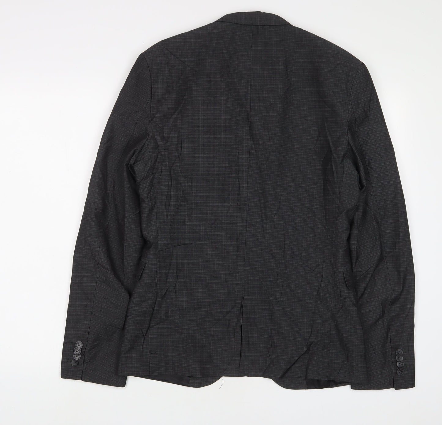 Mens UK Size 36 H&M Regular Black Suit Jacket