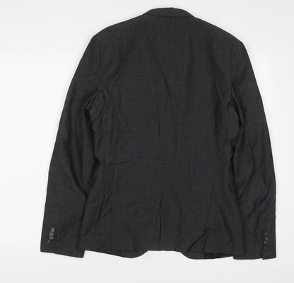 Mens UK Size 36 H&M Regular Black Suit Jacket