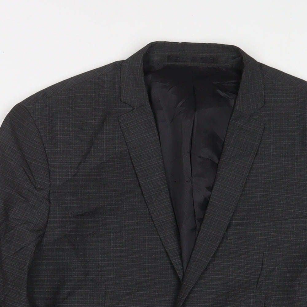 Mens UK Size 36 H&M Regular Black Suit Jacket