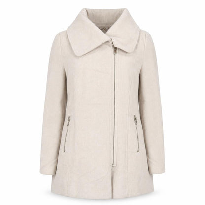 Womens UK Size 12 Roman Beige Overcoat