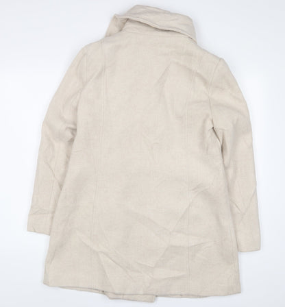 Womens UK Size 12 Roman Beige Overcoat