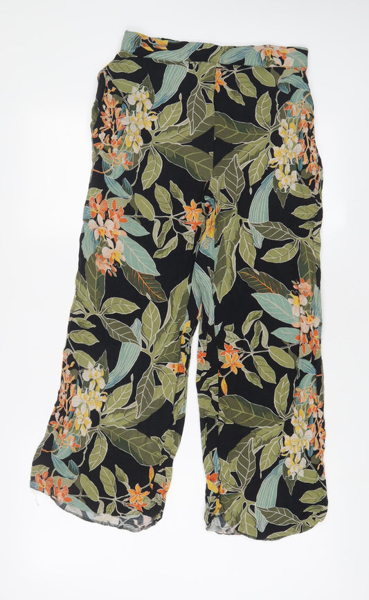 Womens UK Size 8 Warehouse Regular Fit  Multicoloured Trousers