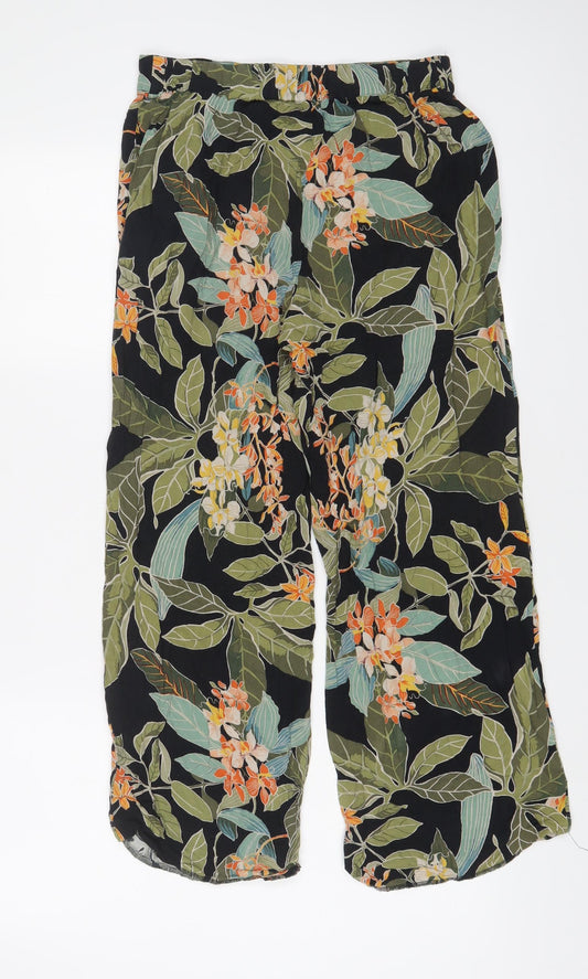 Womens UK Size 8 Warehouse Regular Fit  Multicoloured Trousers