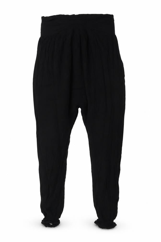 Womens UK Size 16 New Look Regular Fit Bloomer Black Trousers
