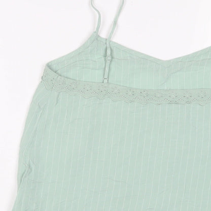 Womens UK Size 10 Marks and Spencer Green Camisole Tank