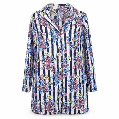 ASOS Womens Multicoloured Geometric Viscose A-Line Size 10 Collared Button