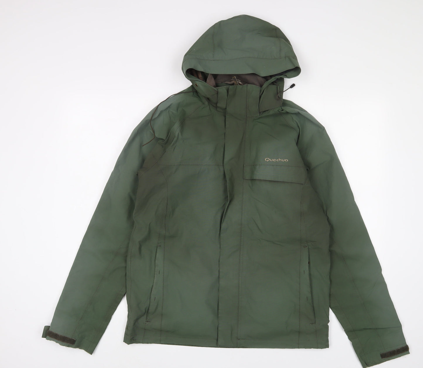 Mens UK Size S Quechua Green Jacket