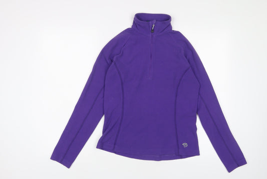 Womens UK Size S Mountain Hardwear Purple Pullover Sweatshirt