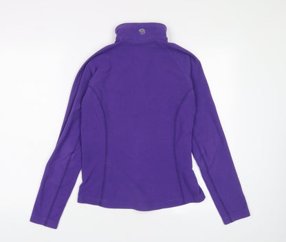 Womens UK Size S Mountain Hardwear Purple Pullover Sweatshirt