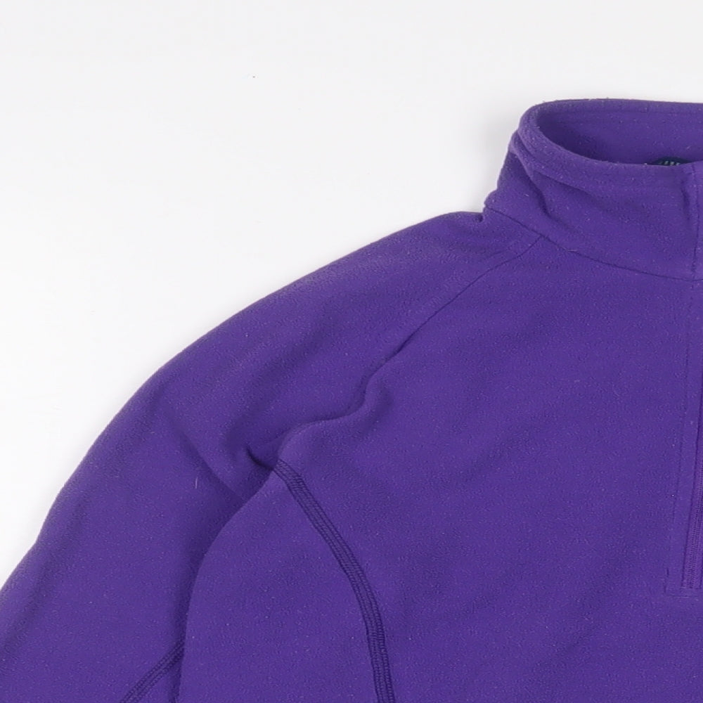 Womens UK Size S Mountain Hardwear Purple Pullover Sweatshirt