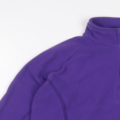 Womens UK Size S Mountain Hardwear Purple Pullover Sweatshirt