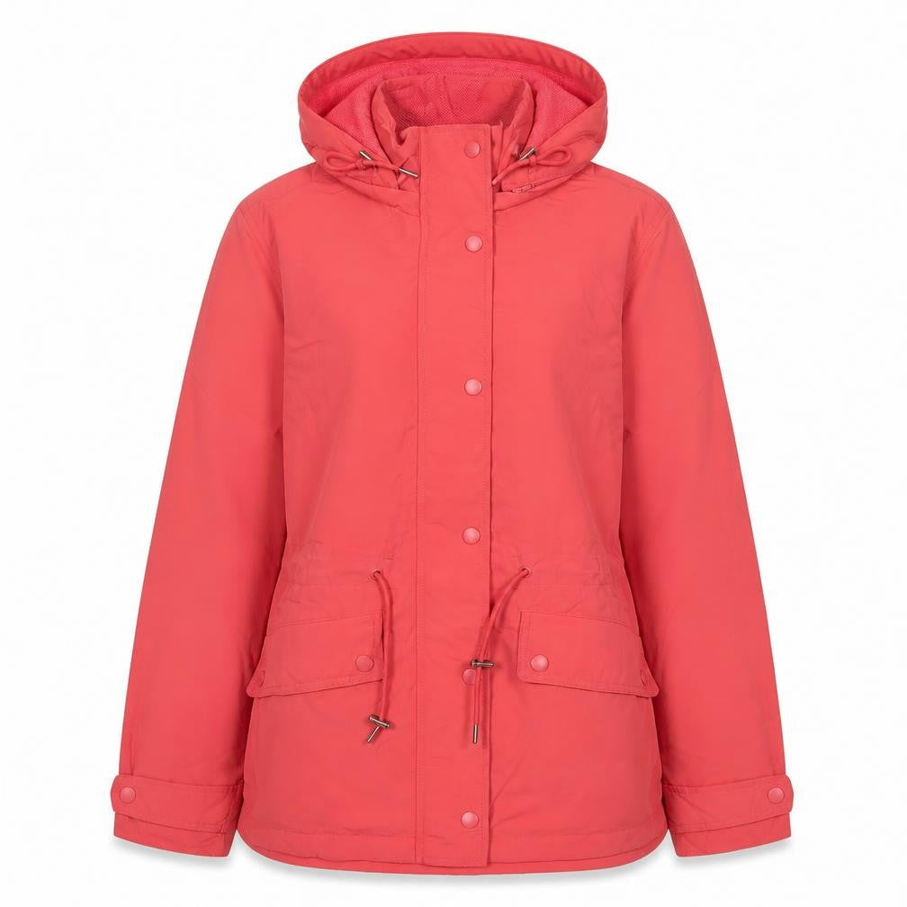 Marks & Spencer Womens Pink Jacket Size 8 Zip - Water Resistant
