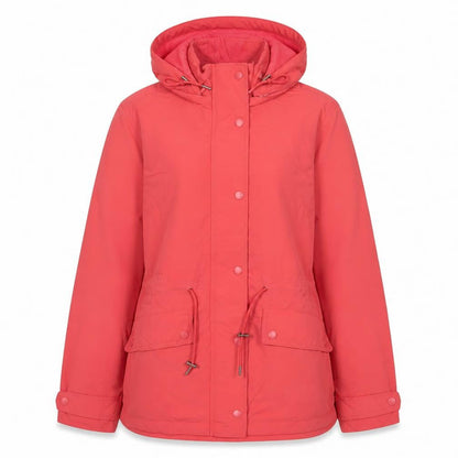 Marks & Spencer Womens Pink Jacket Size 8 Zip - Water Resistant