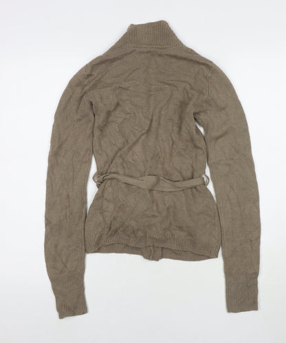Womens UK Size 8 Divided by H&M Brown Cardigan Jumper