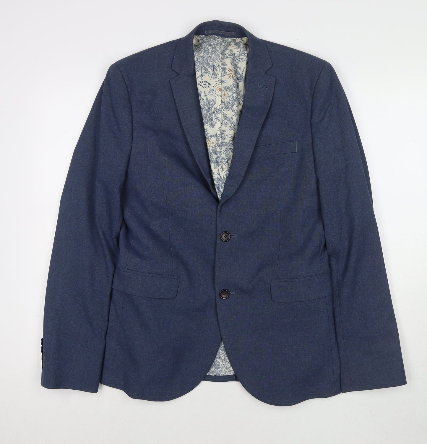 Mens UK Size 38 NEXT Regular Blue Suit Jacket