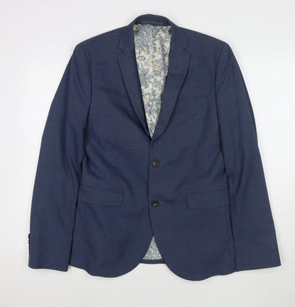 Mens UK Size 38 NEXT Regular Blue Suit Jacket