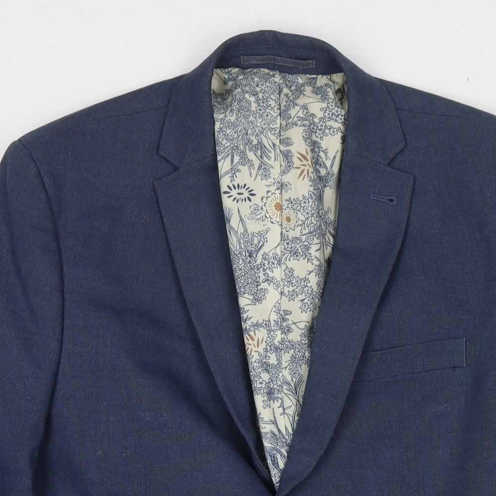 Mens UK Size 38 NEXT Regular Blue Suit Jacket