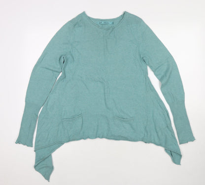 Womens UK Size 10 NEXT Blue Pullover Jumper
