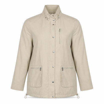 Womens UK Size 18 NuAge Beige Parka Coat